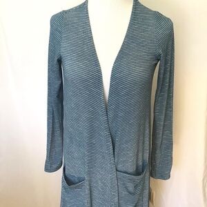 Lularoe Striped XS Sarah Duster Sweater